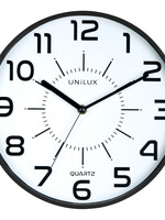 UNILUX Horloge murale Unilux Pop noir