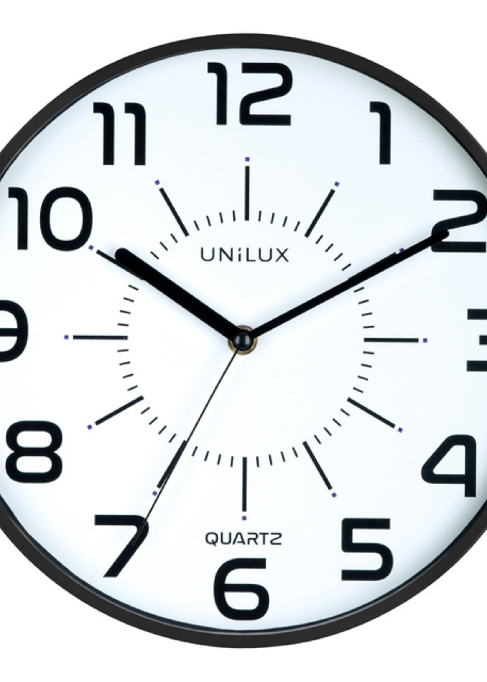 UNILUX Wandklok Unilux Pop zwart