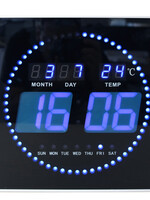 UNILUX Wandklok Unilux Flo LED 28cmx28cm