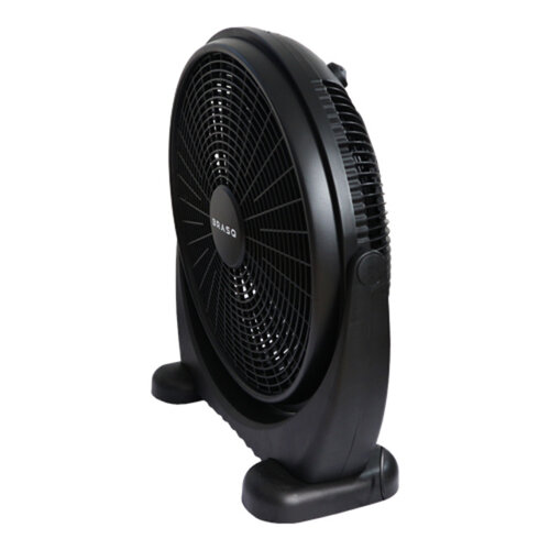 Vloerventilator BRASQ Ø 50cm zwart