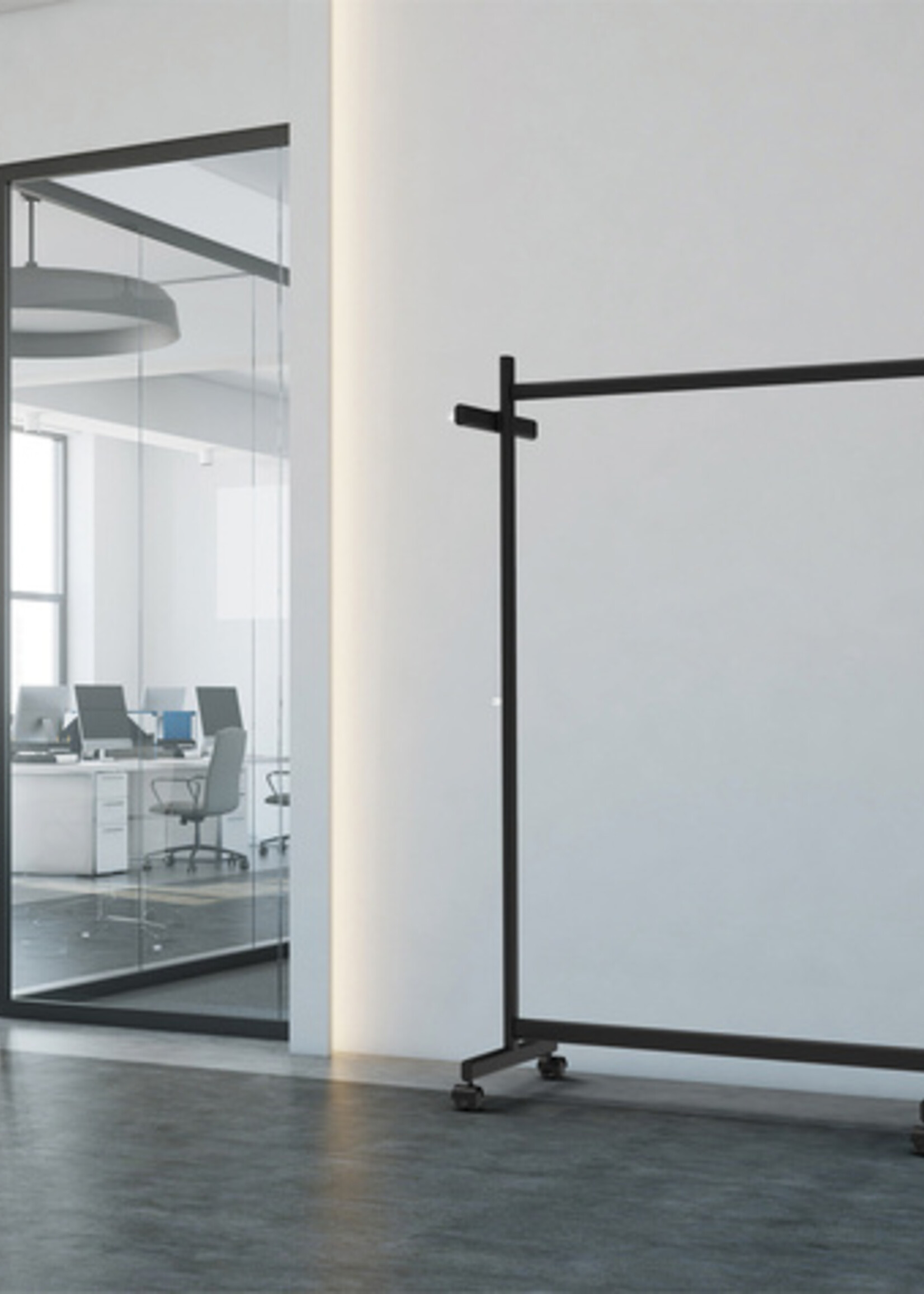 MAUL Garderoberek MAUL Samba mobiel 115cm zwart