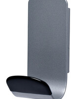 UNILUX Patère magnétique Unilux Steely 1 crochet gris