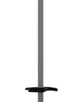 UNILUX Kapstok staand Unilux Accueil metallic grijs