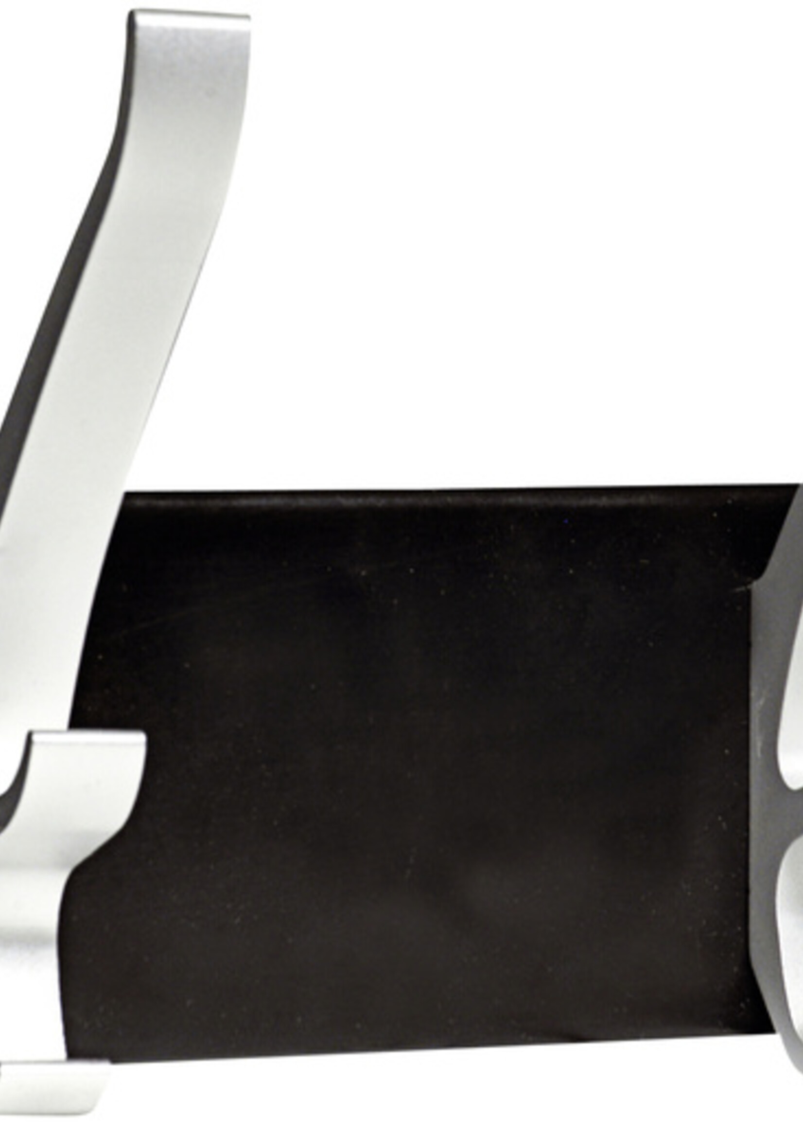 UNILUX Kapstok wand Unilux Cypres 2 haken metallic grijs