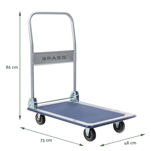 Chariot de manutention BRASQ pliable 150kg