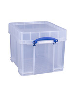 Really Useful BoIte de rangement Really Useful 35XL litres 480x390x345mm transparent blanc