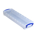 Really Useful Opbergbox Really Useful 0.8 liter 355x100x40 mm transparant wit