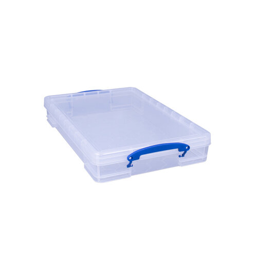 Really Useful Opbergbox Really Useful 10 liter 520x340x85 mm transparant wit