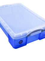 Really Useful Boîte de rangement Really Useful 33 litres 480x390x310mm transparent bleu