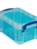 Really Useful Boîte de rangement Really Useful 0,7 litre 155x100x80mm transparent blanc