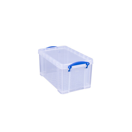 Really Useful Boîte de rangement Really Useful 8 litres 340x200x175mm transparent blanc