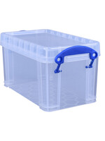 Really Useful Opbergbox Really Useful 2.1 liter 240x130x125 mm transparant wit
