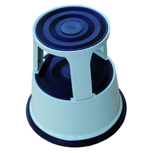 Desq Opstapkruk Desq 42cm metaal grijs