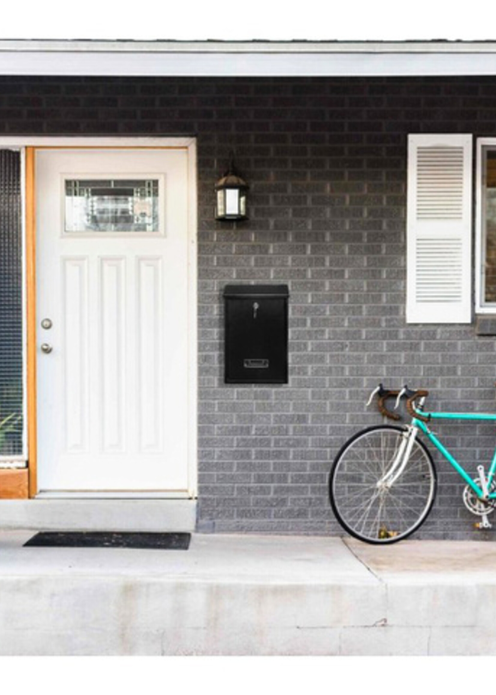 Boîte aux lettres murale BRASQ PB100 Basic noir