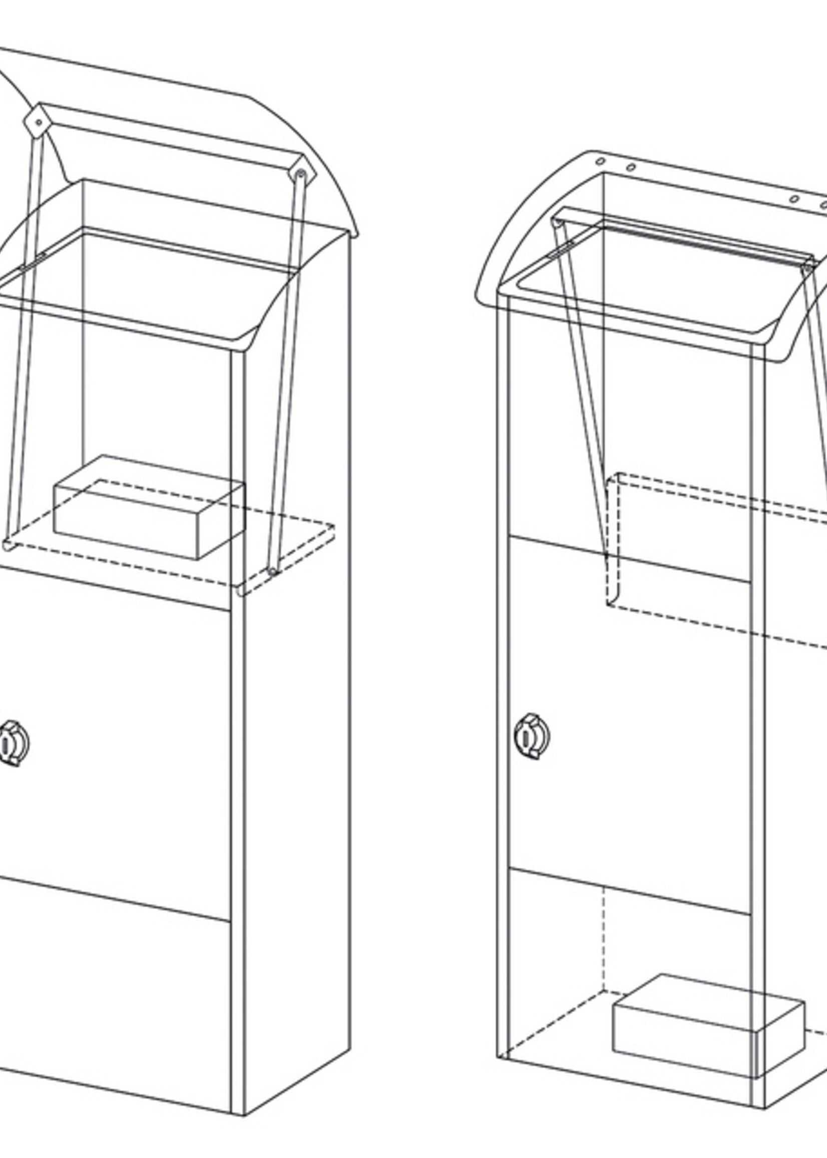 Perel Dropbox Helsinki voor postpakketten