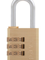 Pavo Hangslot Pavo met cijferslot 41x28x12mm