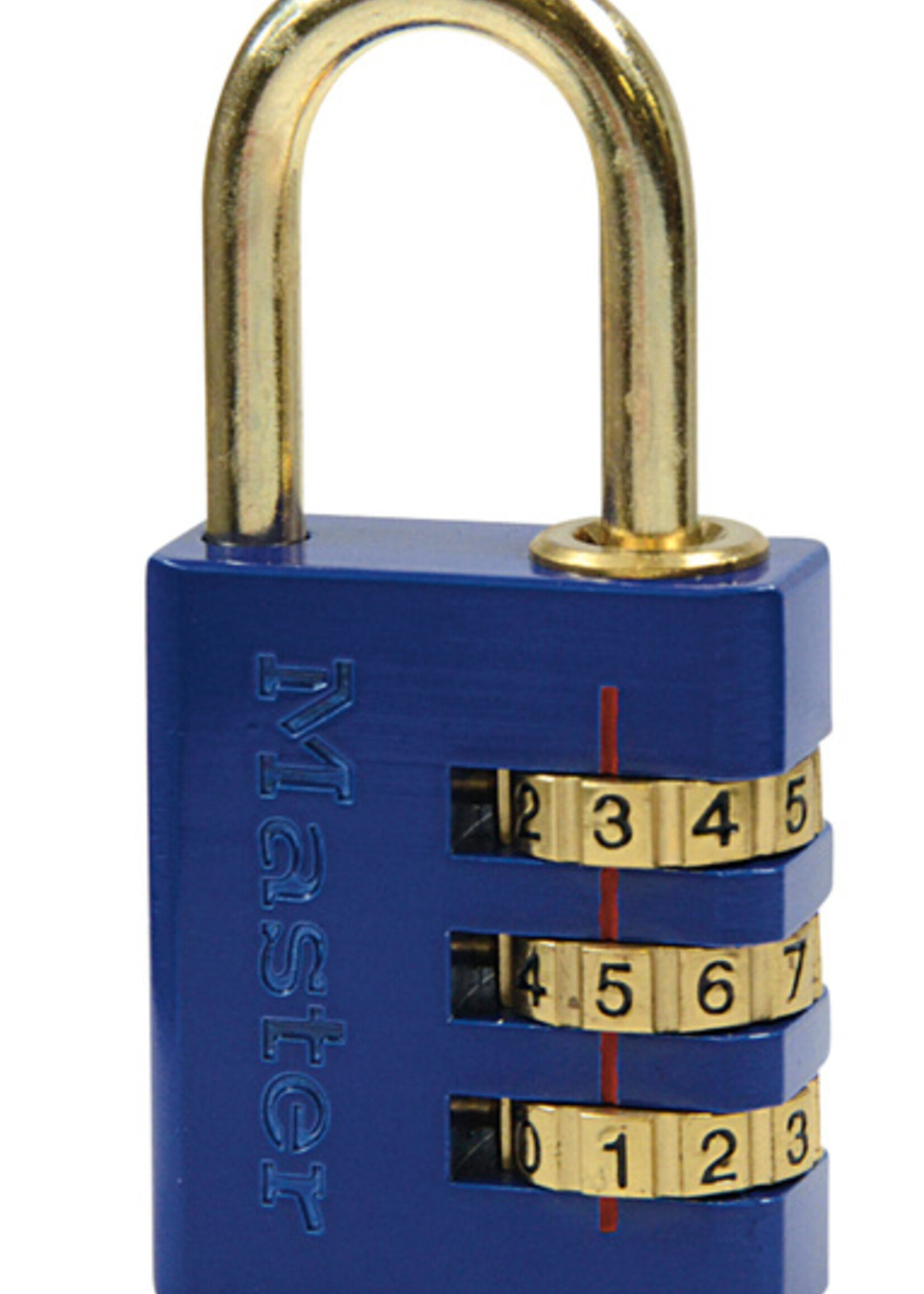 Master Lock Hangslot MasterLock combinatieslot messing 30mm