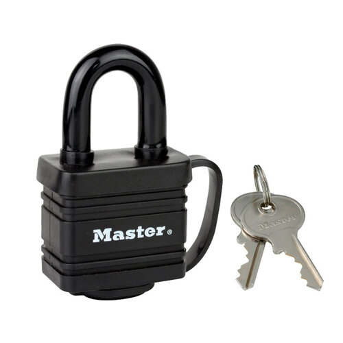 Master Lock Hangslot MasterLock stiftcilinder gelamineerd staal 40mm