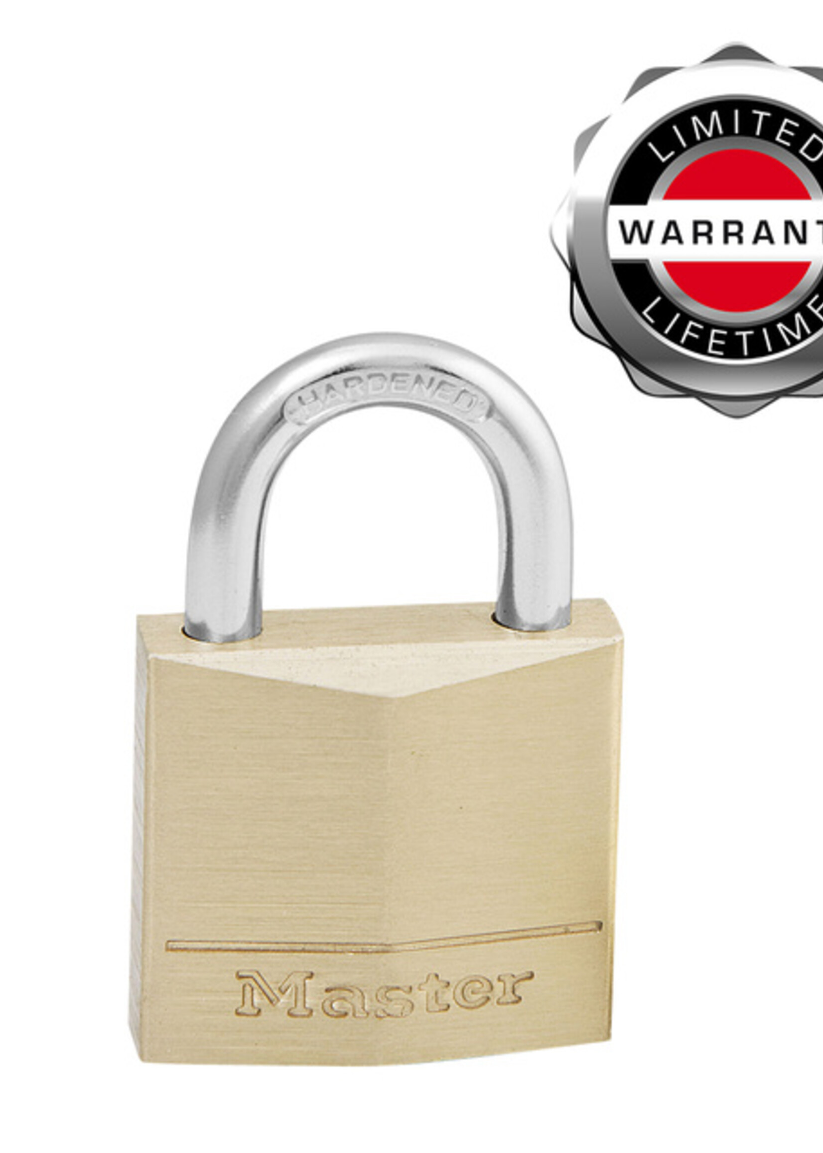 Master Lock Cadenas Master Lock 4 verrouillage égal laiton 30mm