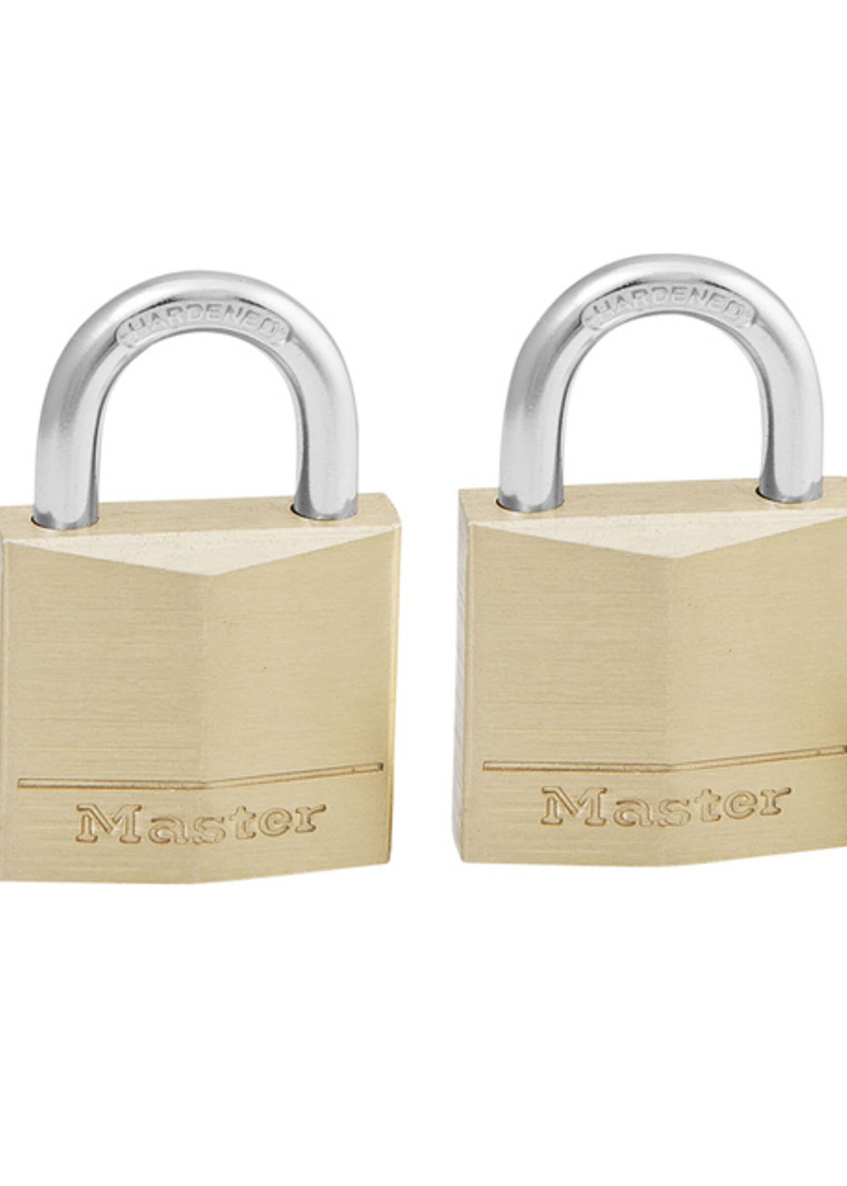 Master Lock Hangslot MasterLock 2 gelijksluitend messing 30mm