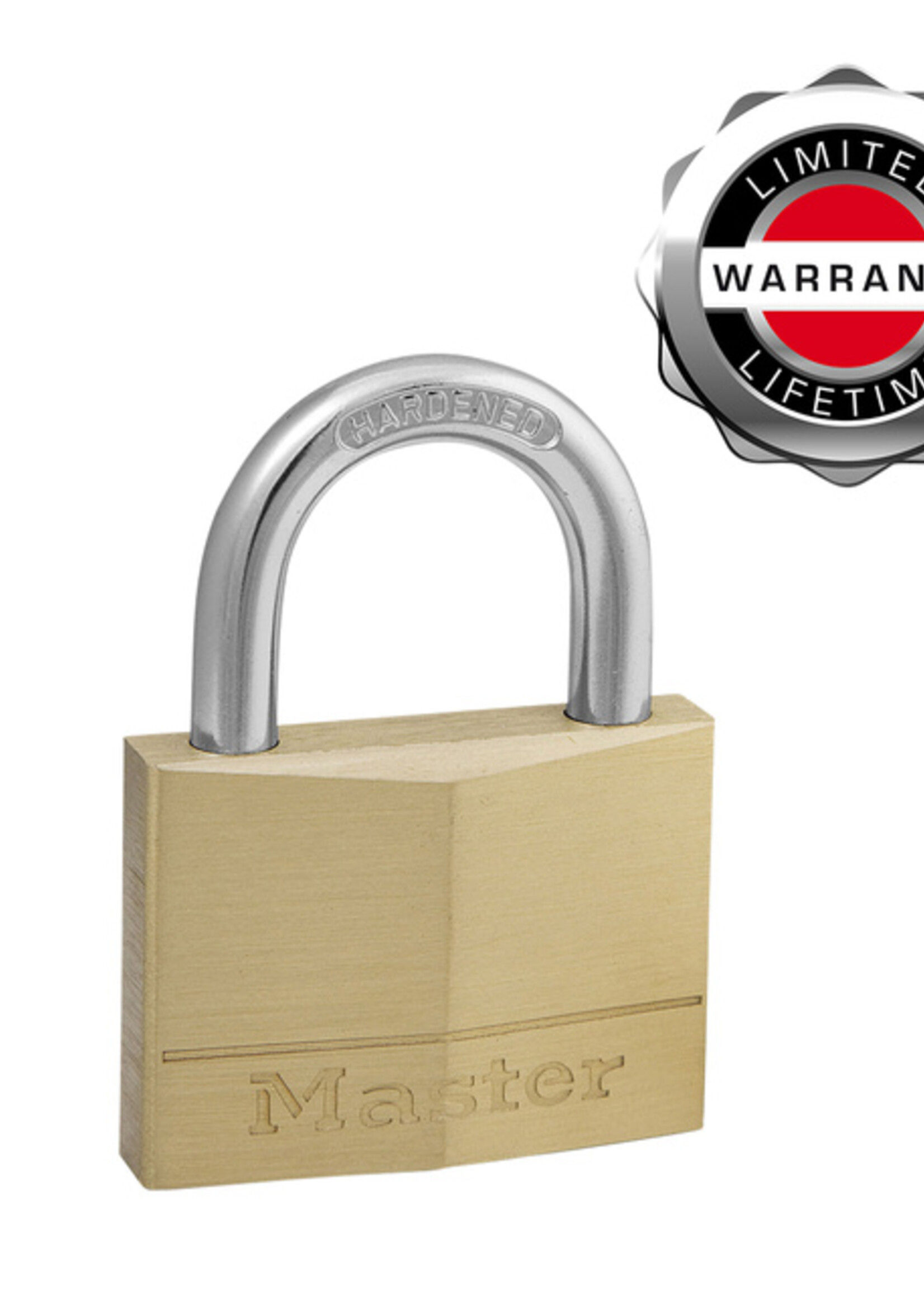 Master Lock Cadenas Master Lock 4 verrouillage égal laiton 50mm