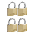 Master Lock Cadenas Master Lock 4 verrouillage égal laiton 40mm