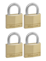 Master Lock Hangslot MasterLock 4 gelijksluitend messing 40mm