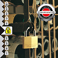 Master Lock Cadenas Master Lock 4 verrouillage égal laiton 40mm