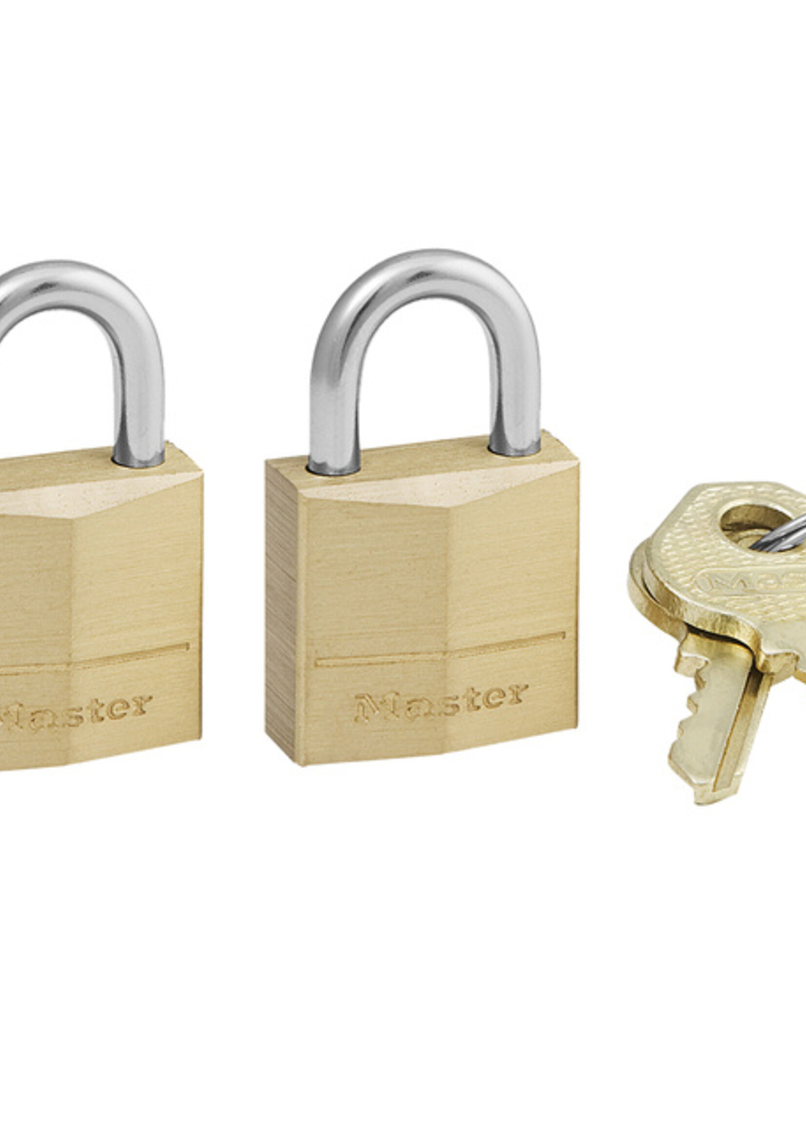 Master Lock Cadenas Master Lock 2 verrouillage égal laiton 20mm