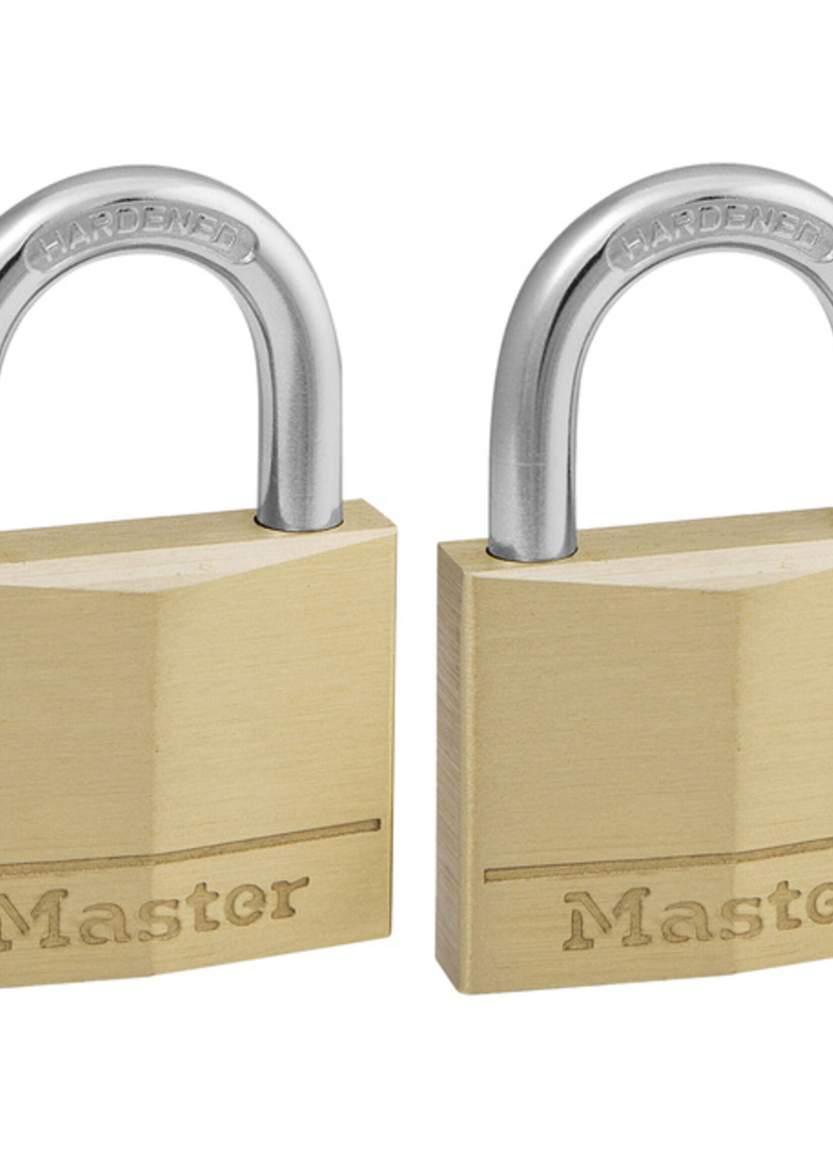 Master Lock Hangslot MasterLock 2 gelijksluitend messing 40mm