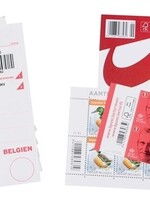Postzegels Timbre Begique Recmmandé set de 10 pièces