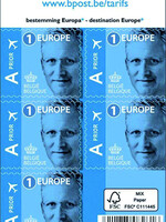 Postzegels Postzegel Belgie waarde 1 Europa 50 stuks