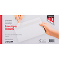 Quantore Enveloppe Quantore EA5/6 110x220mm autocollante AC blanc 25pcs