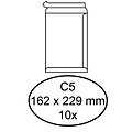 Quantore Envelop Quantore bank C5 162x229mm zelfklevend wit 10stuks