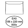 Quantore Enveloppe Quantore EA5 156x220mm blanc 500 pièces