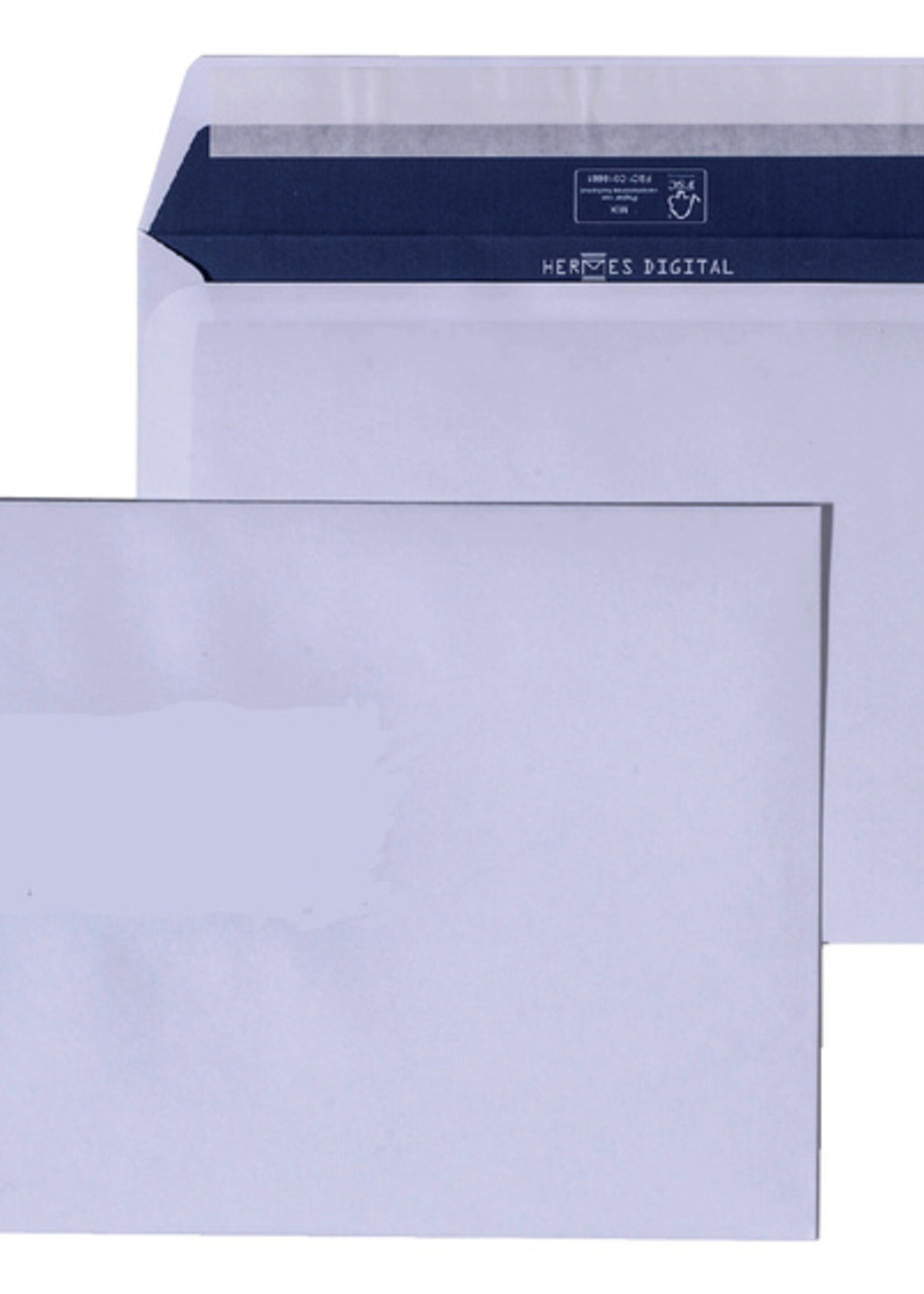 Hermes Enveloppe bancaire Hermes EA5/6 110x220mm blanc 500 pièces