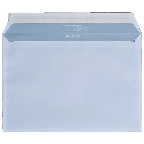 Hermes Envelop Hermes bank EA5 156x220mm zelfklevend met strip wit 500 stuk