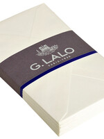 G.LALO Enveloppe Lalo C6 vergée blanc