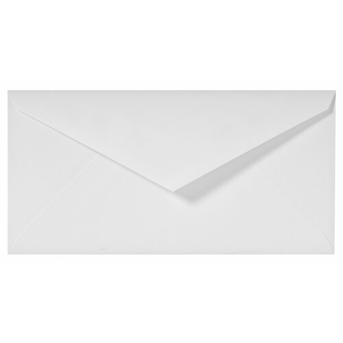 G.LALO Envelop G.Lalo bank DL 110x220mm gegomd gevergeerd wit