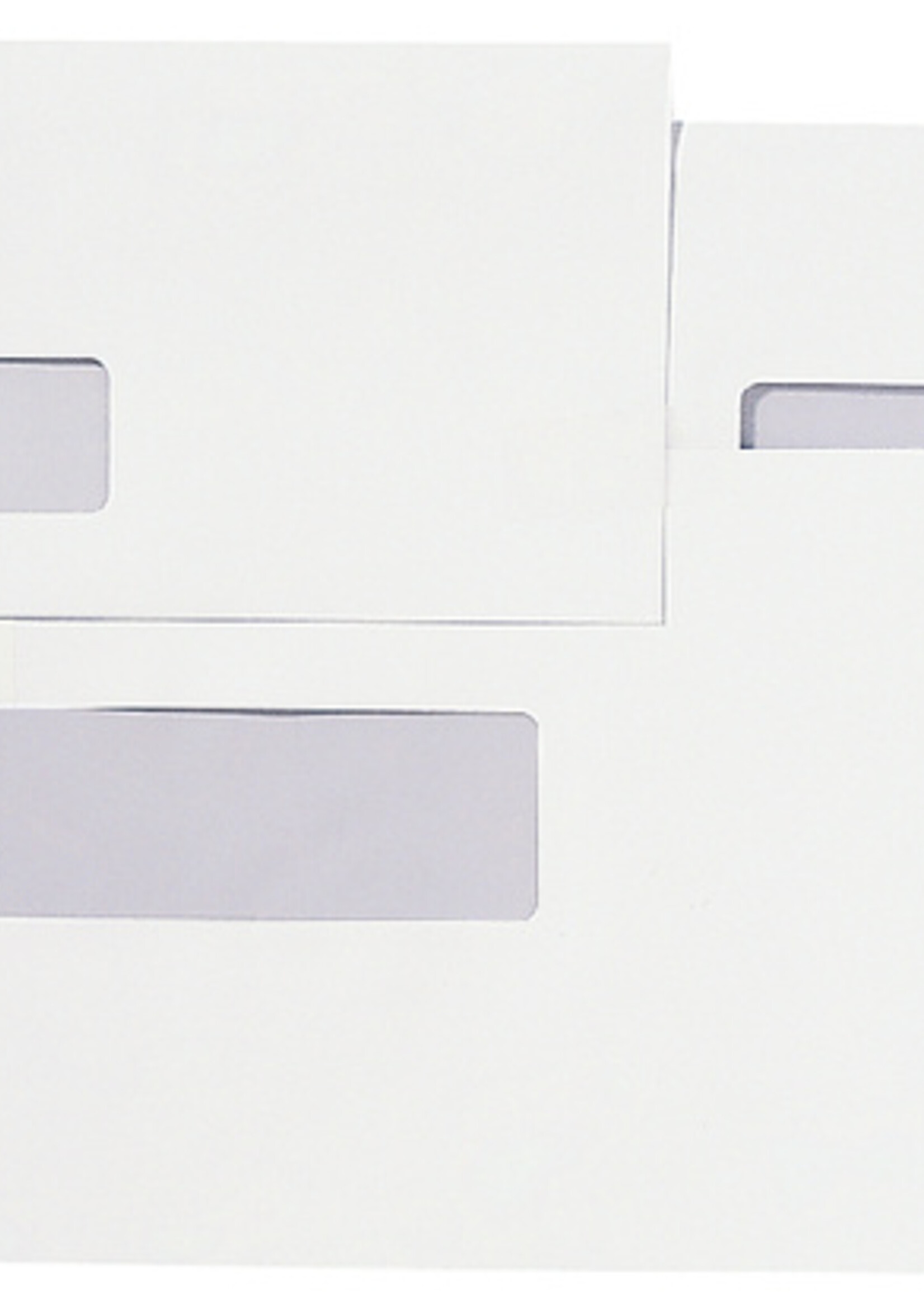 Quantore Enveloppe Quantore 110x220mm fenêtre à droite 3x10cm AC 25pc