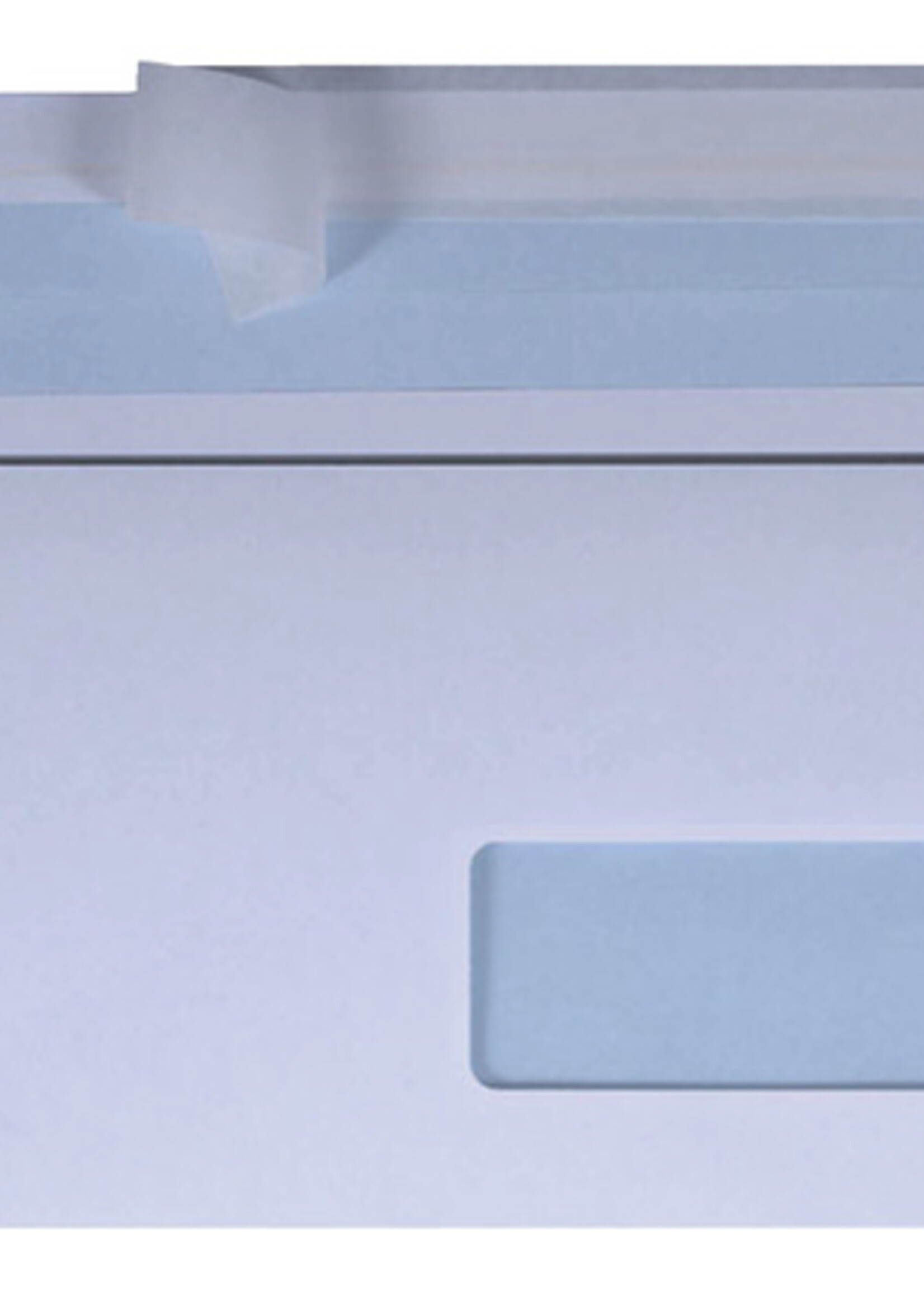 Quantore Enveloppe Quantore 110x220mm fenêtre à droite 3x10cm AC 25pc