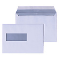 Quantore Enveloppe Quantore 156x220mm fenêtre à gauche 4x11cm blanc 500 pièces