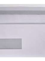 Hermes Envelop Hermes EA5/6 110x220mm venster 4x11links zelfkl 500