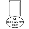 Quantore Envelop Quantore akte C5 162x229mm wit 500stuks