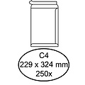 Quantore Envelop Quantore akte C4 229x324mm zelfklevend wit 250stuks