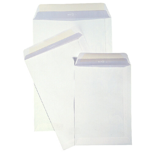 Quantore Enveloppe Quantore C4 229x324mm autocollant blanc 250 pièces