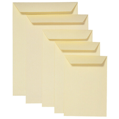 Quantore Envelop Quantore akte C4 229x324mm creme kraft 250stuks