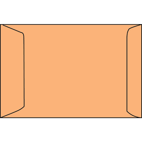 Quantore Envelop Quantore akte C5 162x229mm bruinkraft 90g/m² 500stuks