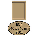 Quantore Enveloppe Quantore EC4 240x340mm kraft brun 250 pièces