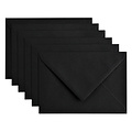 Papicolor Enveloppe Papicolor C6 114x162mm noir corbeau